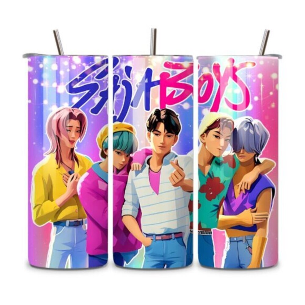 KPop Demon Hunters Saja Boys 20oz Stainless Steel Tumbler